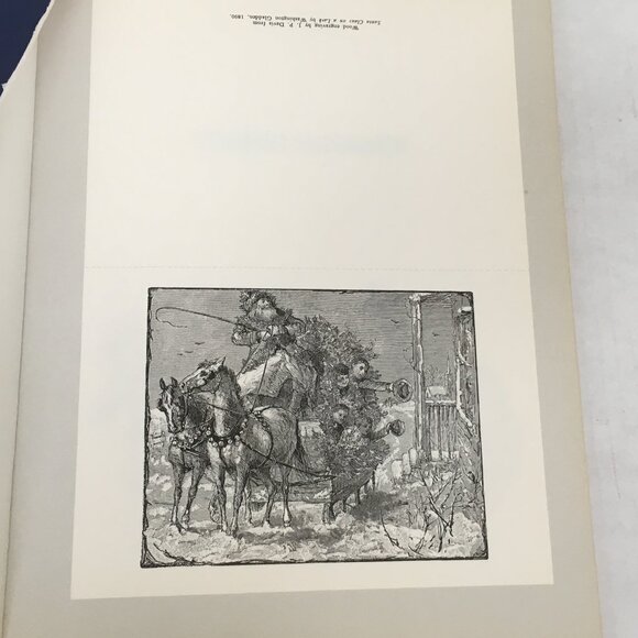 Old fashioned Christmas cards for hand tinting 16 personal greeting cards - Picture 4 of 6